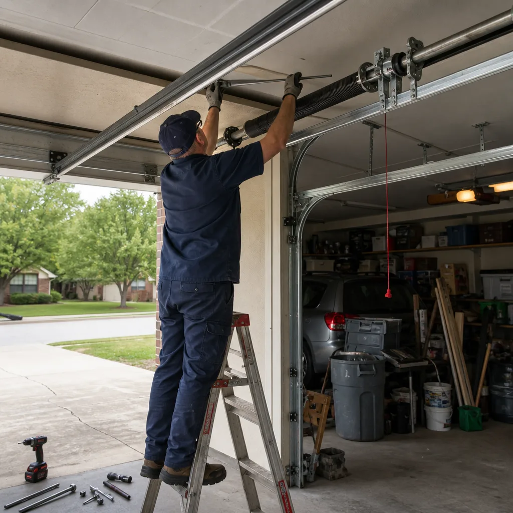 Garage Door Installation in Benbrook